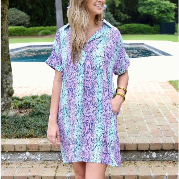 Electric Snake Dress - Picture 1 of 3